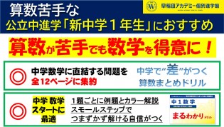 個別指導塾 早稲田アカデミー個別進学館 新越谷校のフリーメッセージ